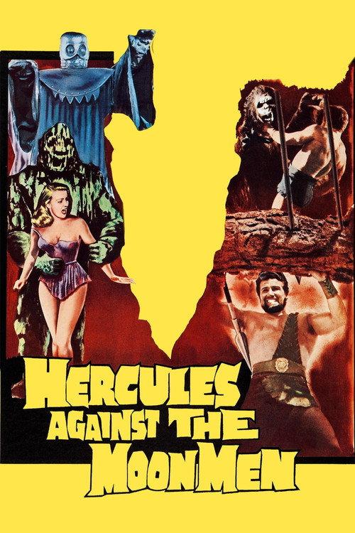Hercules Against the Moon Men 1964 official movie poster