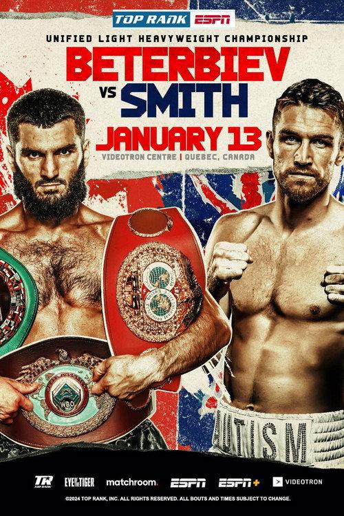Artur Beterbiev vs. Callum Smith 2024 official movie poster