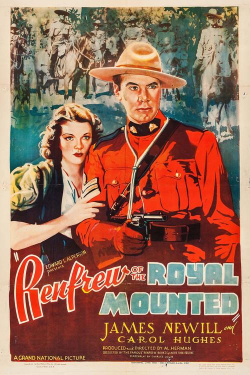 Renfrew of the Royal Mounted 1937 official movie poster