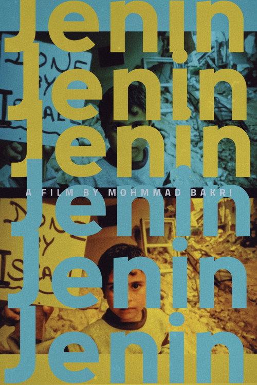 Jenin, Jenin 2003 official movie poster