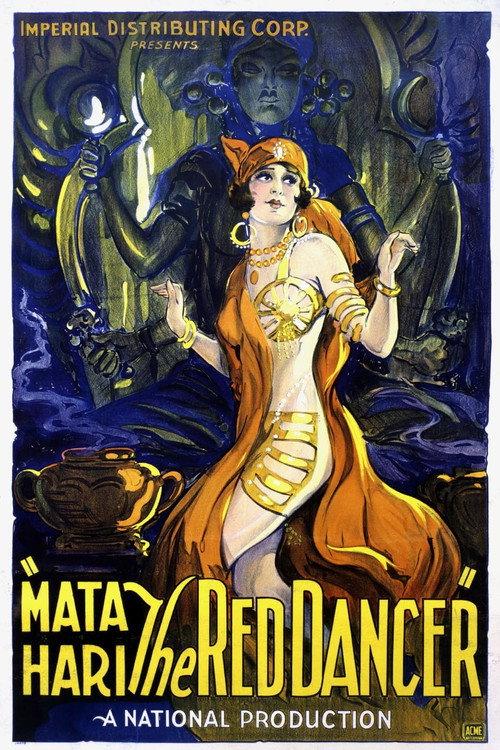 Mata Hari: the Red Dancer 1927 official movie poster