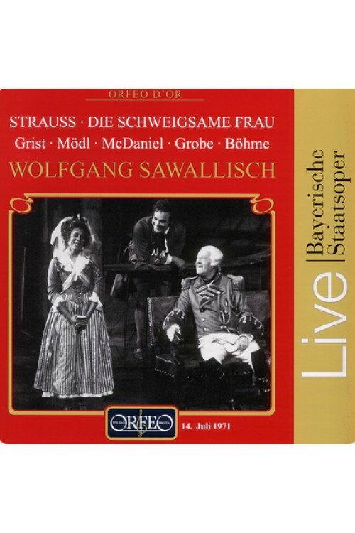 Die Schweigsame Frau - Strauss 1971 official movie poster