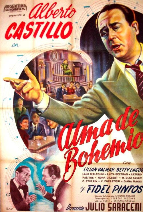 Alma de bohemio 1949 official movie poster