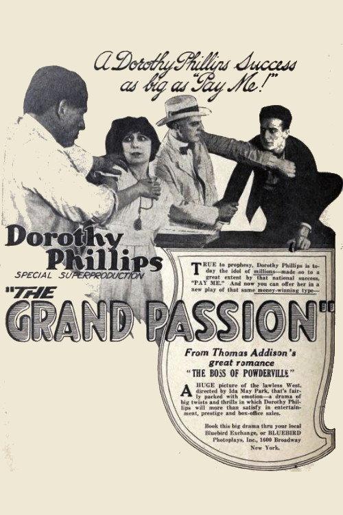 The Grand Passion 1918 official movie poster