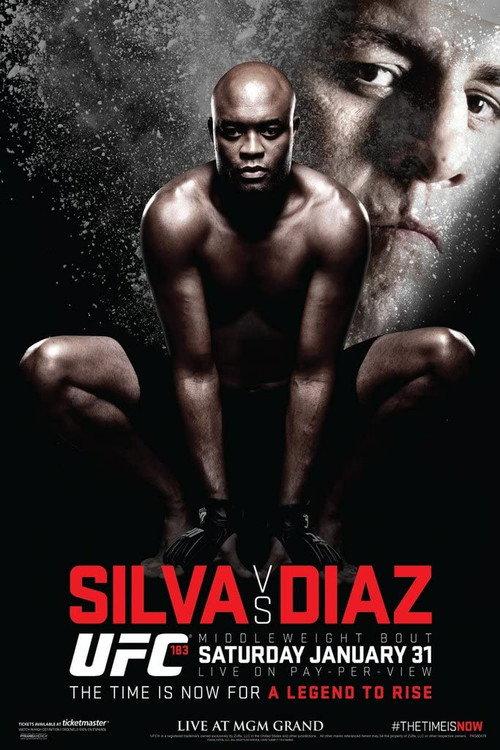 UFC 183: Silva vs. Diaz 2015 official movie poster