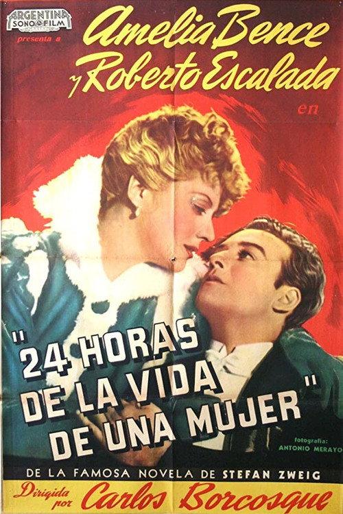 Veinticuatro horas en la vida de una mujer 1944 official movie poster