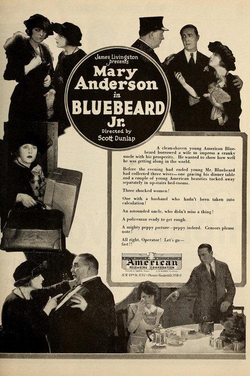 Bluebeard, Jr 1922 official movie poster