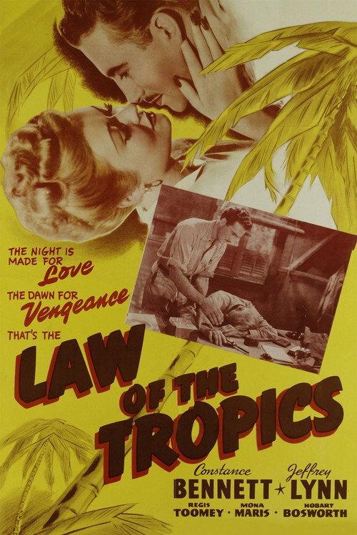 Law of the Tropics 1941 official movie poster