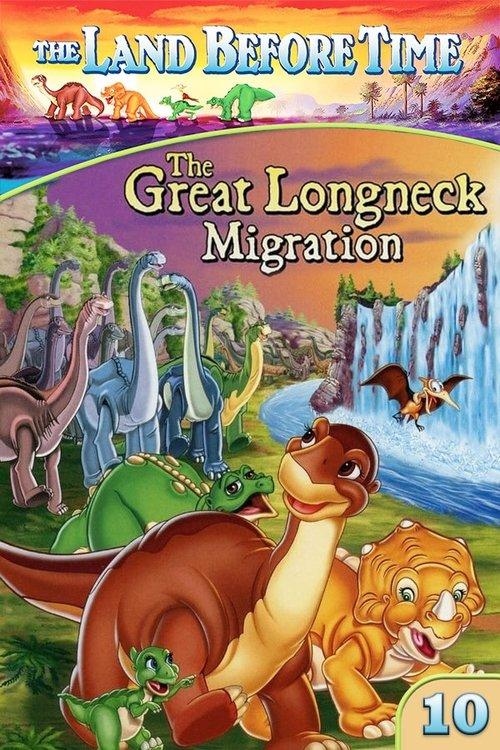 The Land Before Time X: The Great Longneck Migration 2003 official movie poster