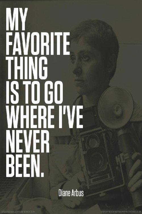 Going Where I've Never Been: The Photography of Diane Arbus 1972 official movie poster