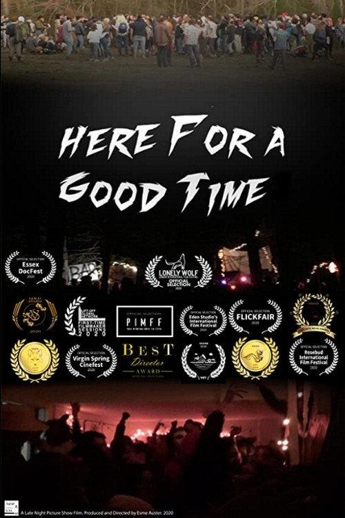 Here For A Good Time 2020 official movie poster