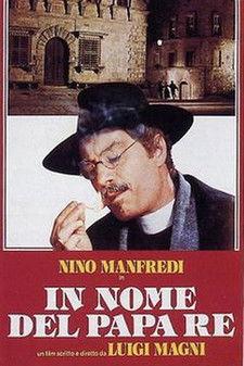 In the Name of the Pope King 1977 official movie poster