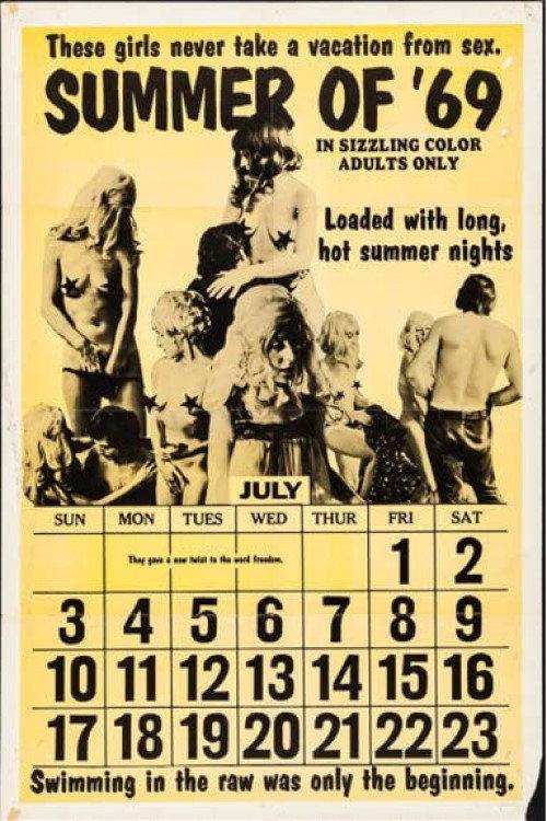 Summer of '69 1969 official movie poster