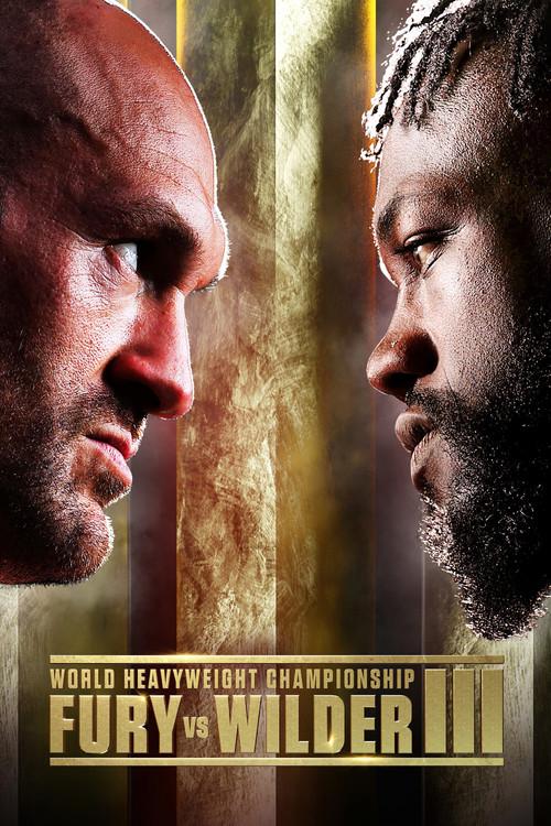 Tyson Fury vs. Deontay Wilder III 2021 official movie poster