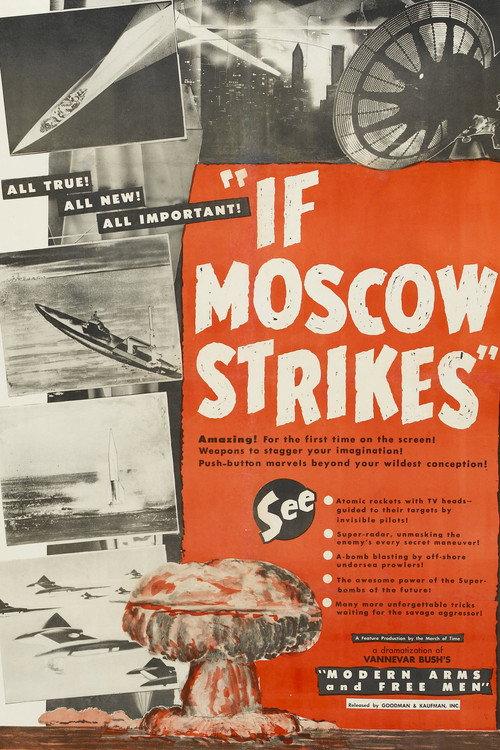 If Moscow Strikes 1952 official movie poster