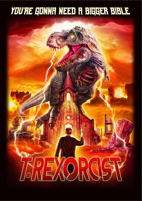 T-Rexorcist official movie poster