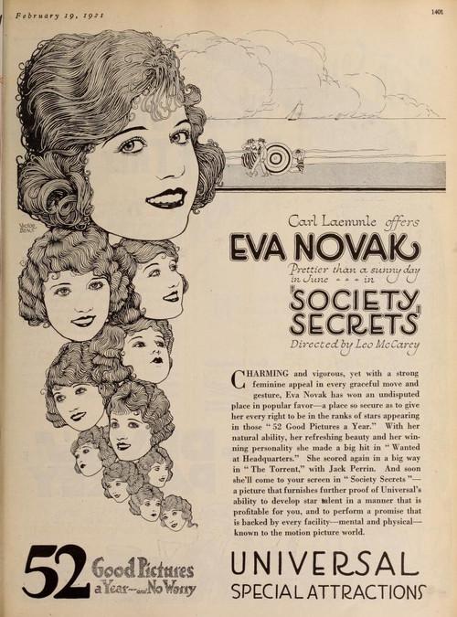 Society Secrets 1921 official movie poster