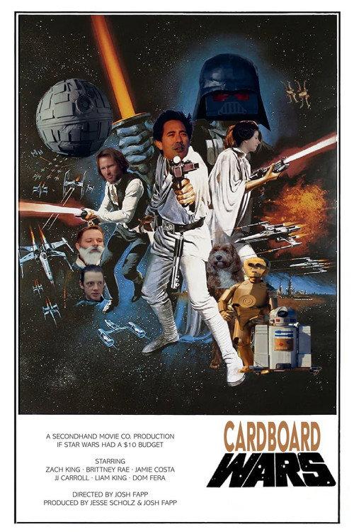 Cardboard Star Wars: A New Hope 2026 official movie poster