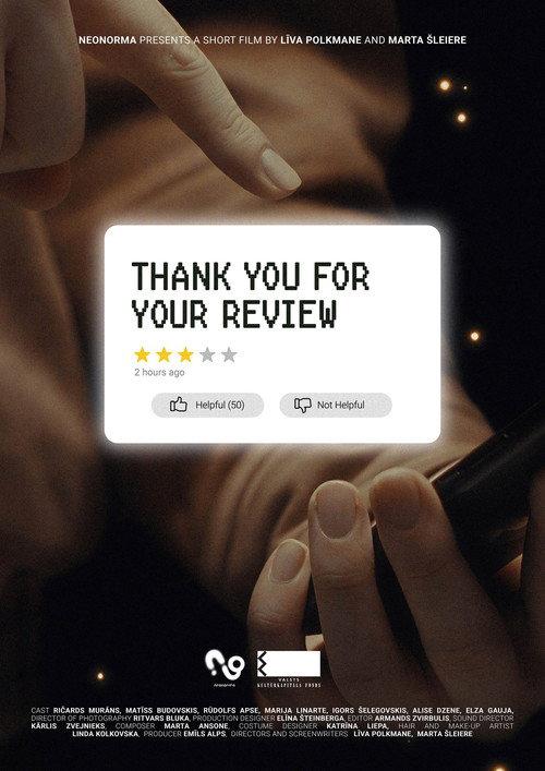 Thank You for Your Review 2026 official movie poster