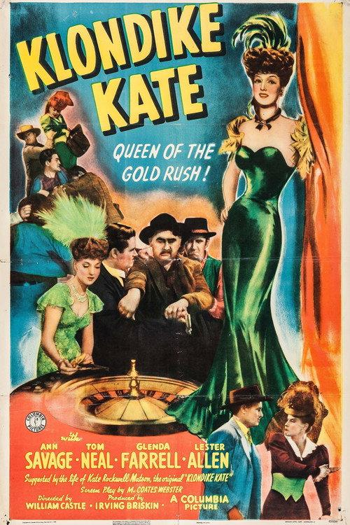 Klondike Kate 1943 official movie poster