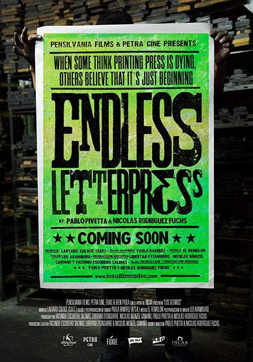 Endless Letterpress 2019 official movie poster