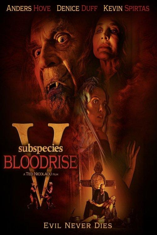 Subspecies V: Blood Rise 2023 official movie poster