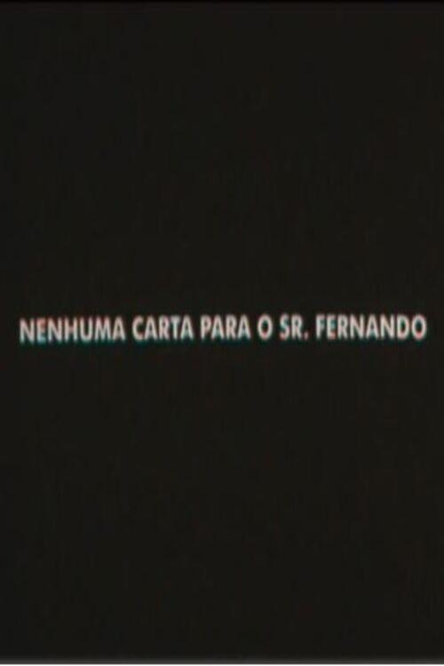 Mr. Fernando Has No Mail 2005 official movie poster