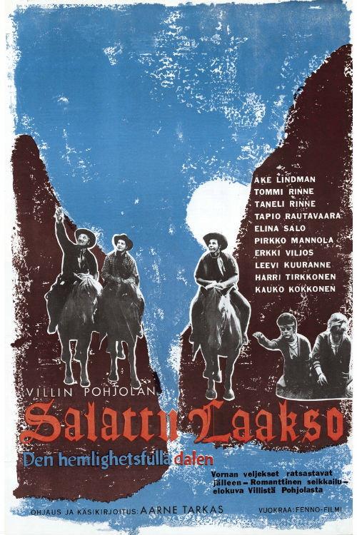 Villin Pohjolan salattu laakso 1963 official movie poster