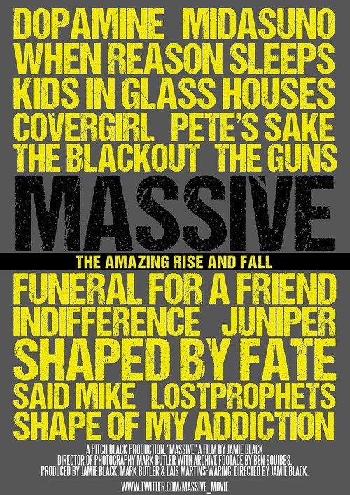 MASSIVE: The amazing rise and fall 2016 official movie poster