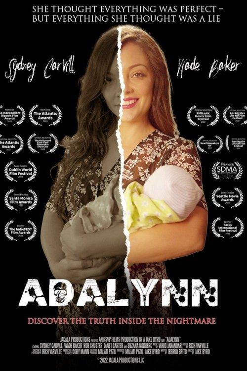 Adalynn 2023 official movie poster