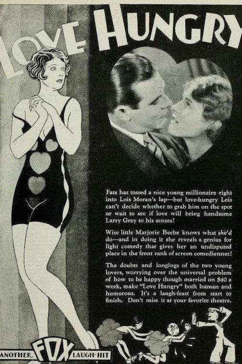 Love Hungry 1928 official movie poster