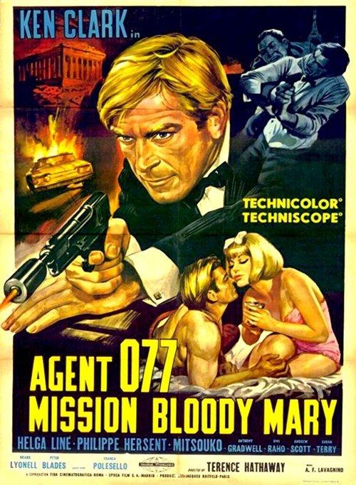 Mission Bloody Mary 1965 official movie poster