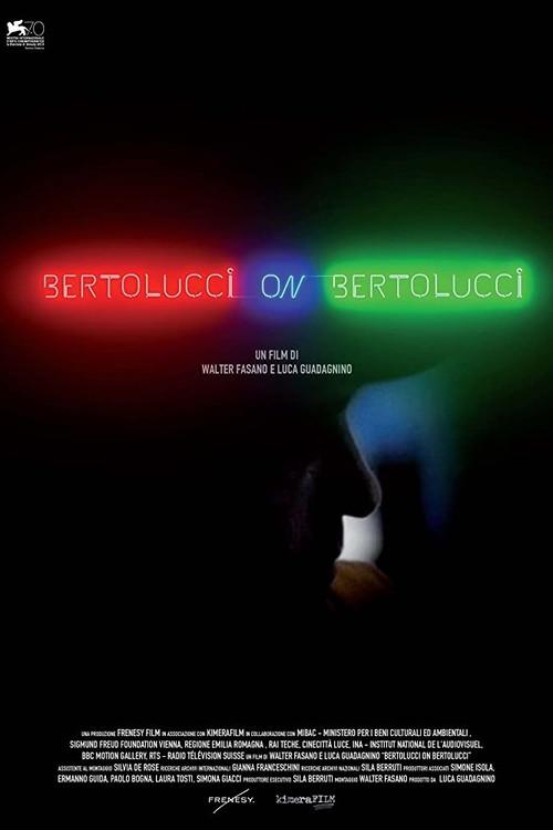 Bertolucci on Bertolucci 2013 official movie poster