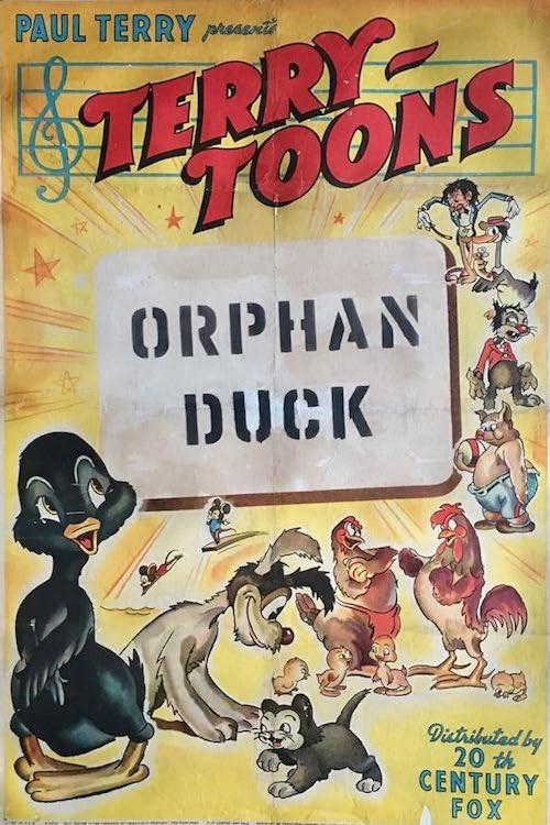 The Orphan Duck 1939 official movie poster