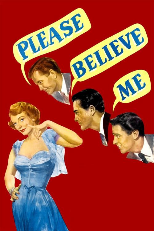Please Believe Me 1950 official movie poster