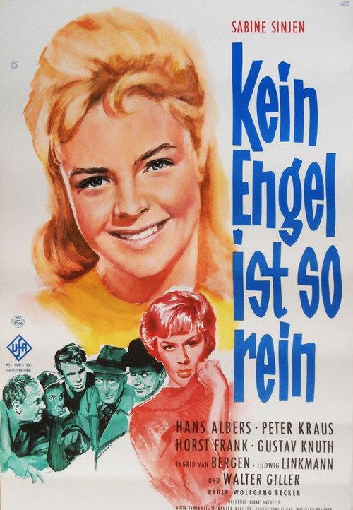 Kein Engel ist so rein 1960 official movie poster