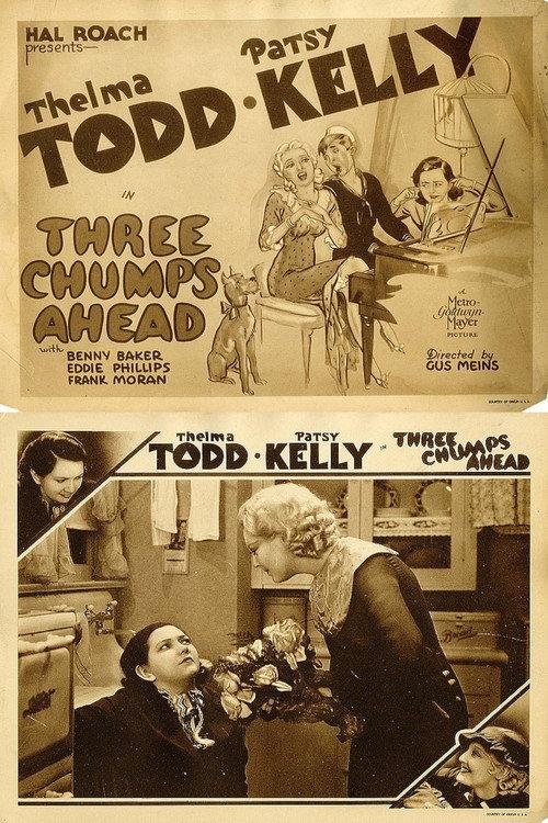 Three Chumps Ahead 1934 official movie poster