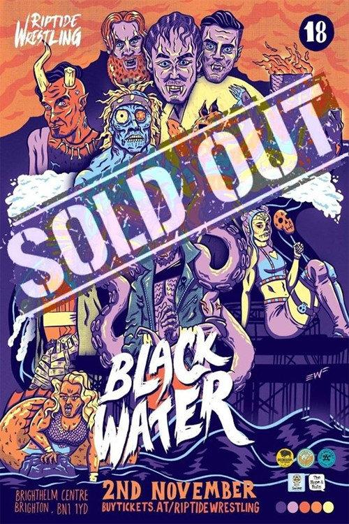 RIPTIDE: Black Water 2018 2018 official movie poster