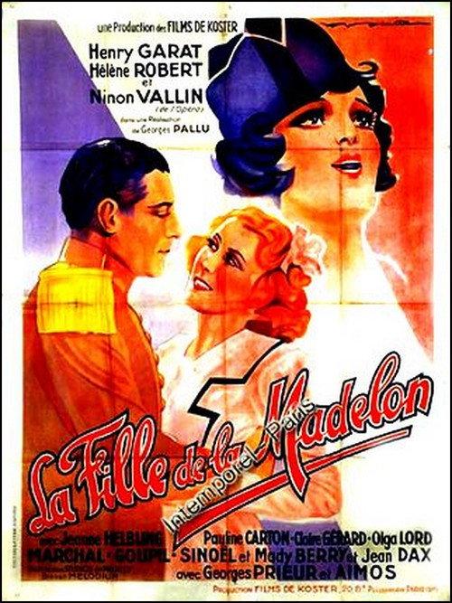 La Fille de la Madelon 1937 official movie poster