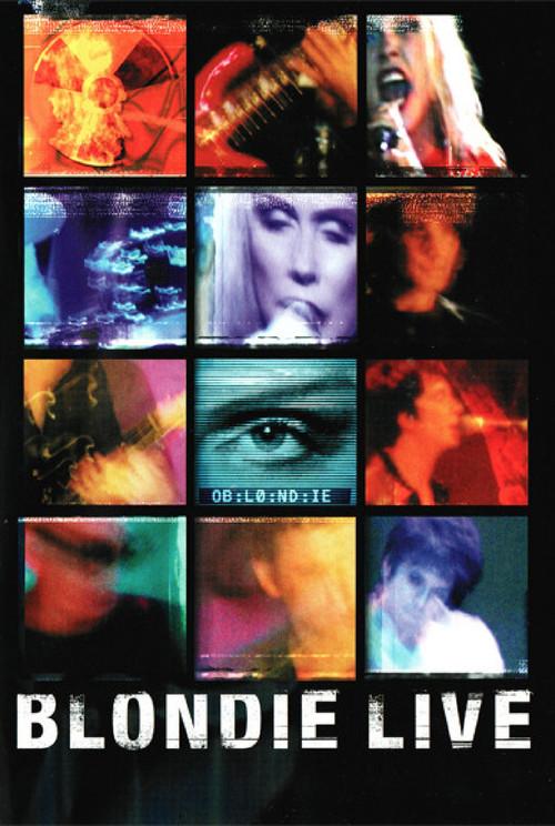 Blondie - Live in New York 1999 official movie poster