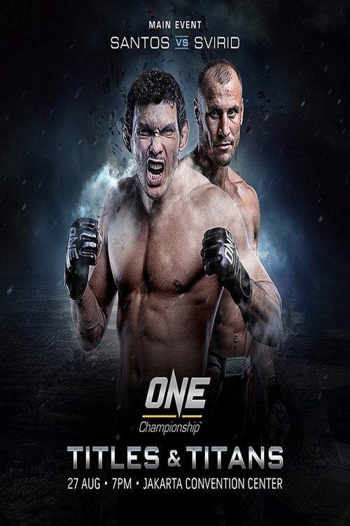 ONE Championship 46: Titles and Titans 2006 official movie poster