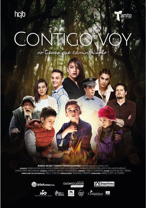 Contigo voy 2022 official movie poster