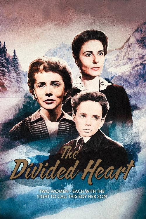 The Divided Heart 1954 official movie poster