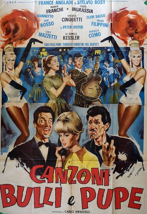 Songs, Bullies and Chicks 1964 official movie poster