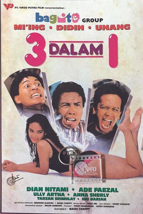 3 Dalam 1 1992 official movie poster