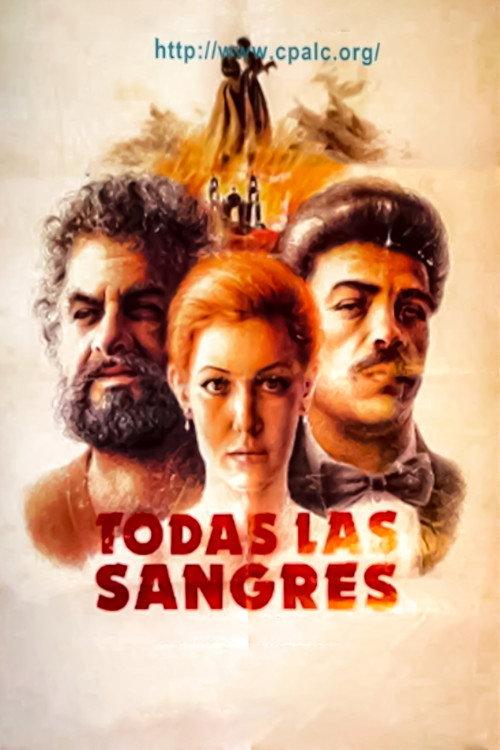 Todas las Sangres 1987 official movie poster