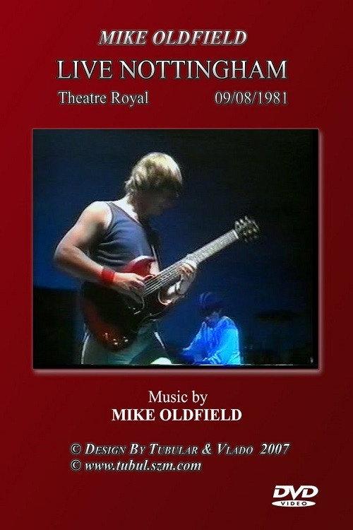 Mike Oldfield - Live in Nottingham 1981 official movie poster