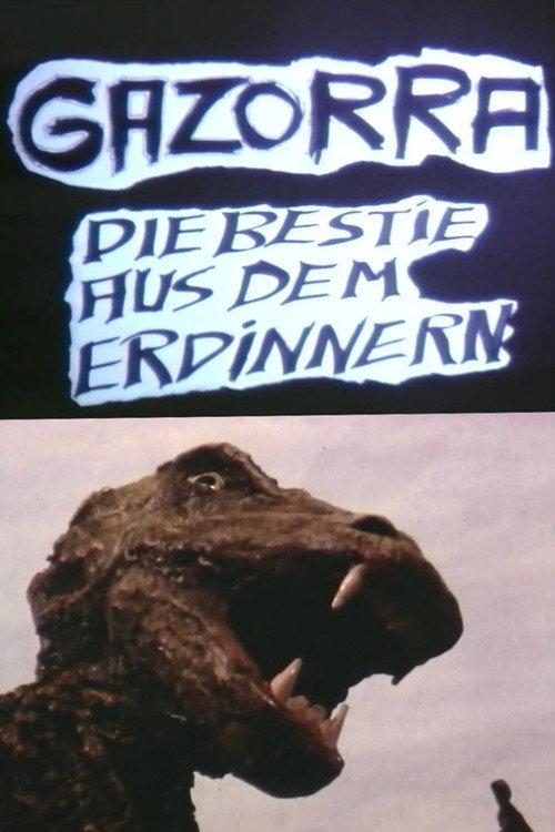 Gazorra: Beast from the Bowels of the Earth 1984 official movie poster