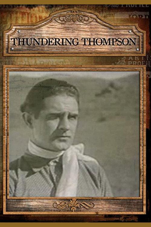 Thundering Thompson 1929 official movie poster