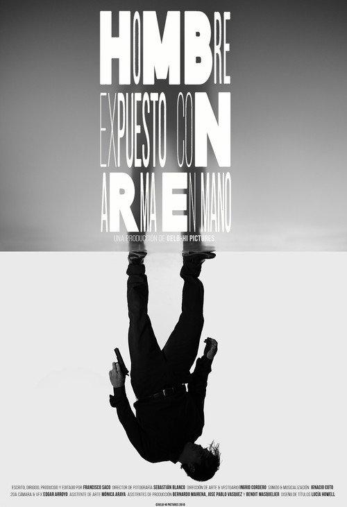 Exposed Man With Gun In Hand 2019 official movie poster